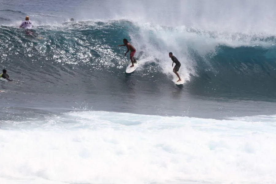 Cloud 9 Surfing Area in Siargao