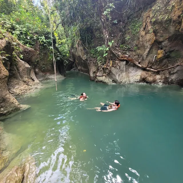 Tayangban Cave Pool in Siargao